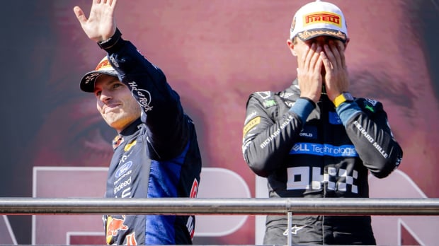 Max Verstappen, Lando Norris, Madring, Spanish GP, 2026 — Photo: © IMAGO