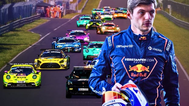 Verstappen and start of 24h Nürburgring