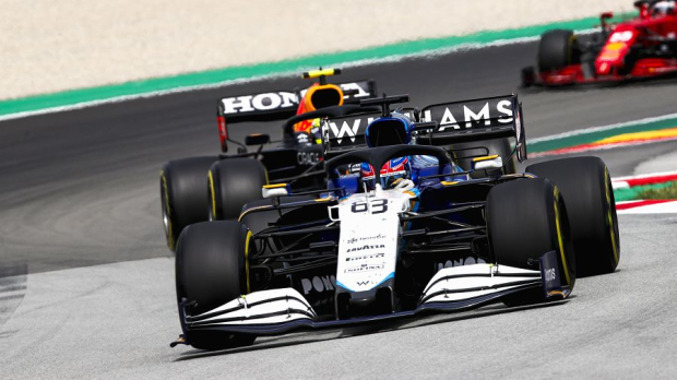 Russell, Williams, SpanishGP