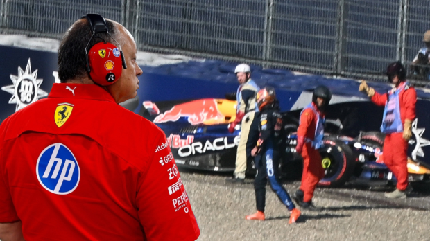 Vasseur, Verstappen, socials — Foto: © IMAGO