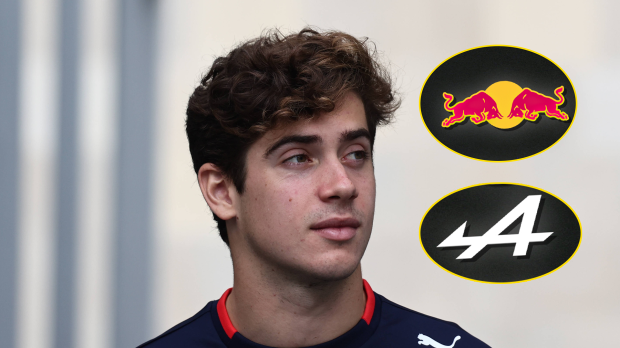 Colapinto, Red Bull, Alpine, socials