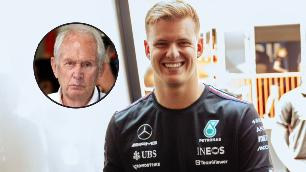 mick schumacher and helmut marko