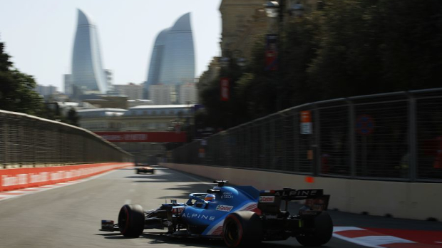 Alonso, Alpine, Azerbaijan