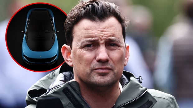 Will Buxton looks on in dismay at the Ferrari Luce — Photo: © IMAGO
