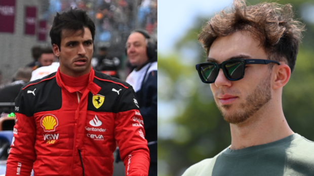 Carlos Sainz and Pierre Gasly feud at British GP