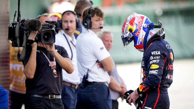 Max Verstappen after the Grand Prix