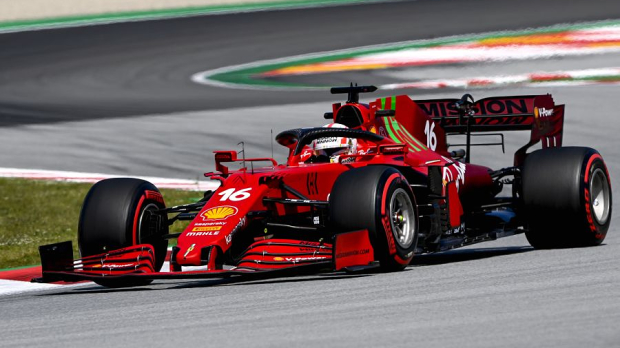 Leclerc, Ferrari, SpanishGP