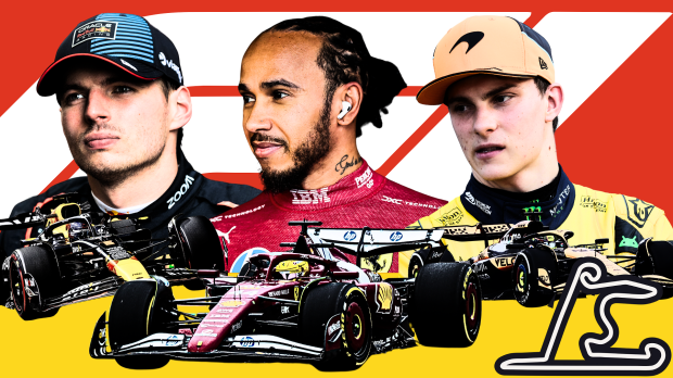 max verstappen, lewis hamilton, oscar piastri, china, shanghai, graphic