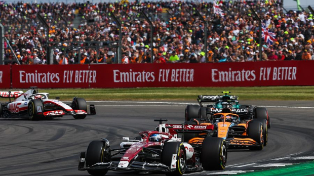 Britian. 2022, Alfa Romeo, McLaren, Aston Martin, Haas