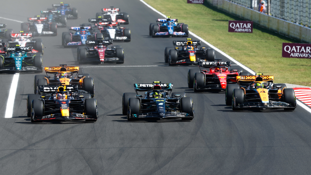 Start of the Hungarian Grand Prix