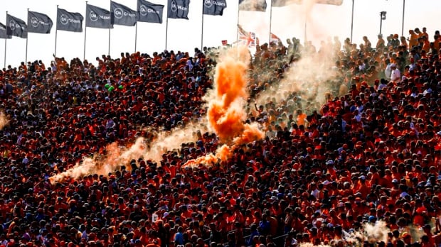 Dutch fans at Zandvoort