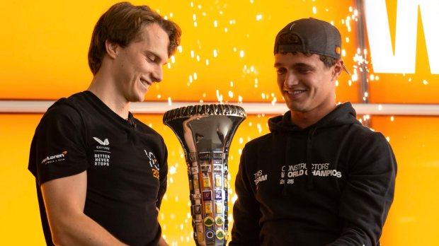 Piastri, Norris, credits X @ McLarenF1