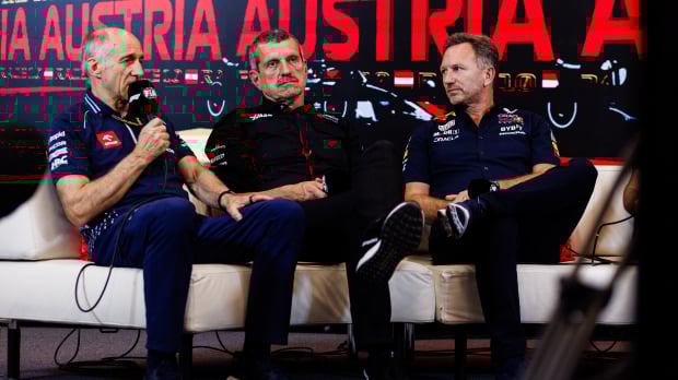 Franz Tost, Guenther Steiner, Christian Horner, generic