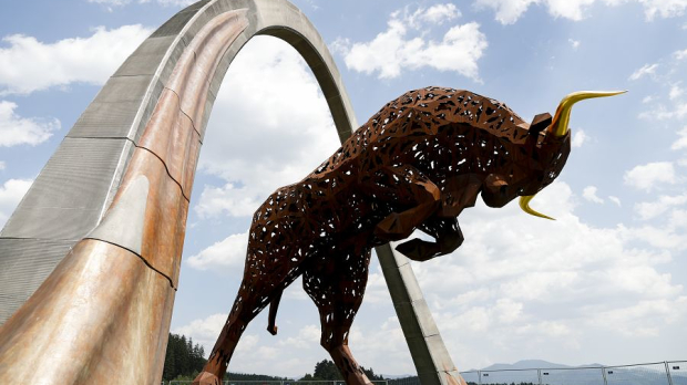 The Red Bull Ring Statue
