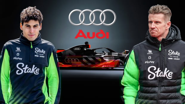 Gabriel Bortoleto and Nico Hulkenberg will drive for Audi