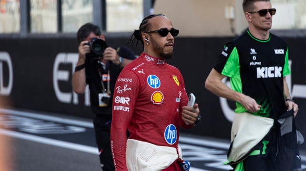 Hamilton and Hulkenberg