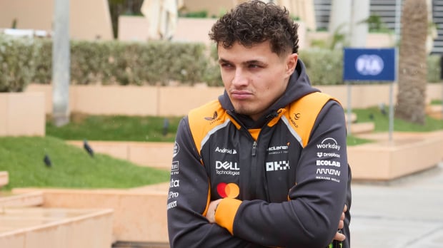 Lando Norris, McLaren, Bahrain, 2025