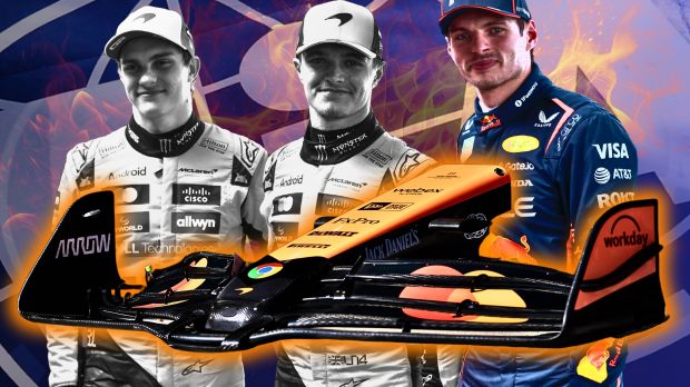 How the McLaren front wing can decide Verstappen's championship