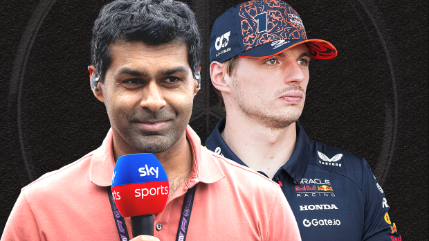 Karun Chandhok and Max Verstappen