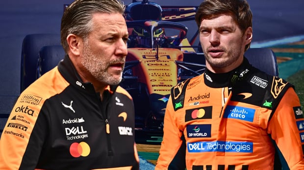 Brown and Verstappen at McLaren — Foto: © IMAGO x GPFANS