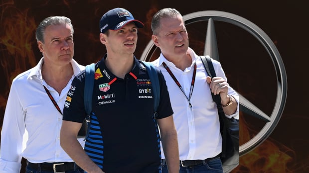 Raymond Vermeulen, Max Verstappen and Jos Verstappen