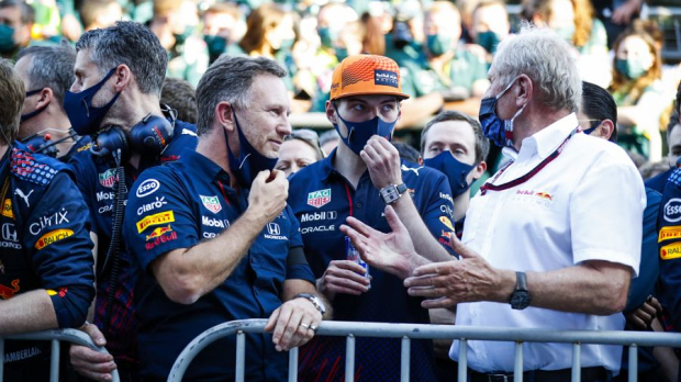 Red Bull-crew in France