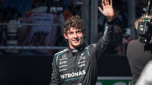 Schumacher duidelijk over Mercedes-duo: 'Russell heeft zijn meerdere gevonden' — Foto: © IMAGO