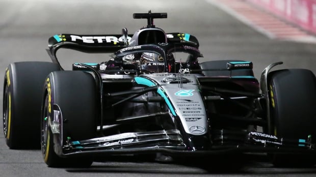 George Russell, FP3, Las Vegas, 2025