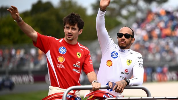 Charles Leclerc, Lewis Hamilton, Ferrari, Australia, 2026 — Photo: © IMAGO