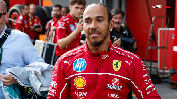 Lewis Hamilton could not resist the lure of Maranello.