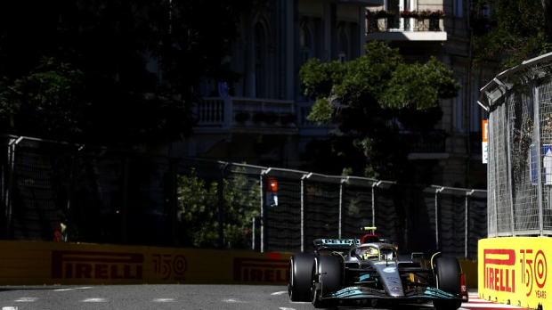 Lewis Hamilton, Baku, 2022