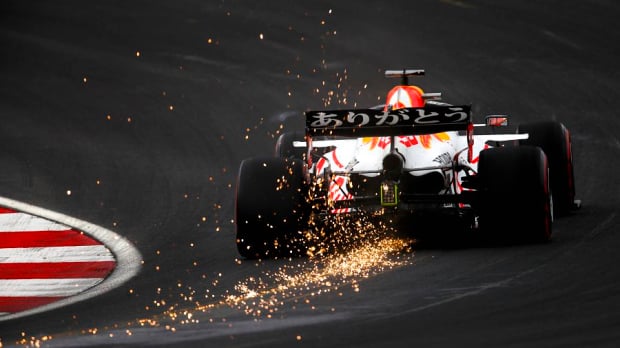 Max Verstappen in Turkije