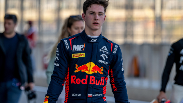 Sztuka during the FIA F3 round in Bahrain
