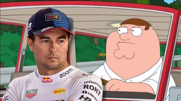 Sergio Perez, Peter Griffin, Family Guy, Social