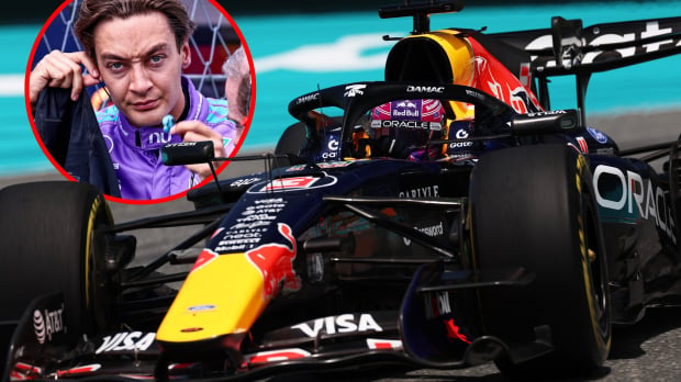 Russell and Verstappen in Miami — Foto: © Red Bull Content Pool x IMAGO x GPFANS