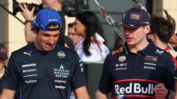 Carlos Sainz and Max Verstappen were previously F1 team-mates