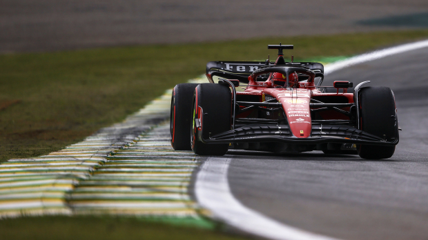 Leclerc's Brazil formation lap crash caused by electronics issue