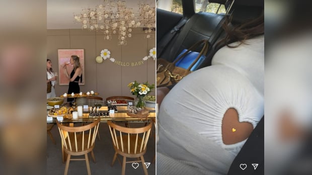 Naomi Schiff revealed her baby shower celebrations on Instagram. Photo Credit: @naomischiff