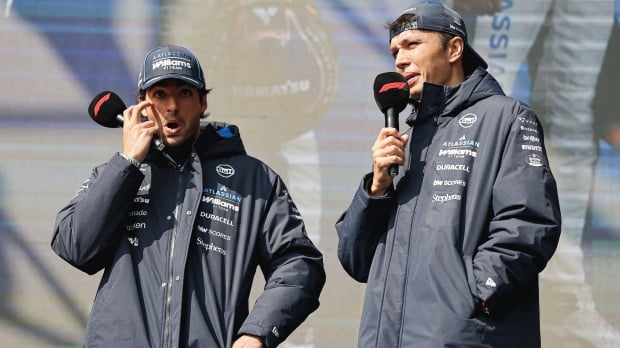Sainz and Albon missed the Barcelona shakedown.