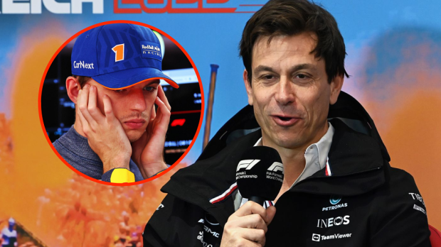 Wolff, Verstappen, Belgium, 2022, Belgian GP