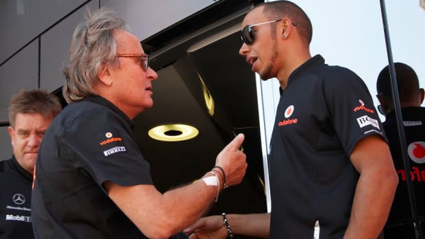 Hamilton, Ojjeh, McLaren