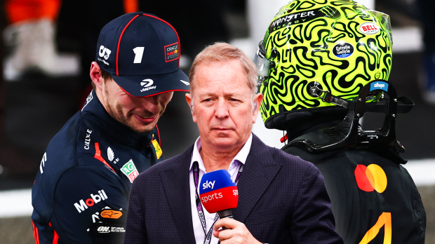 Brundle, Verstappen, Norris, socials