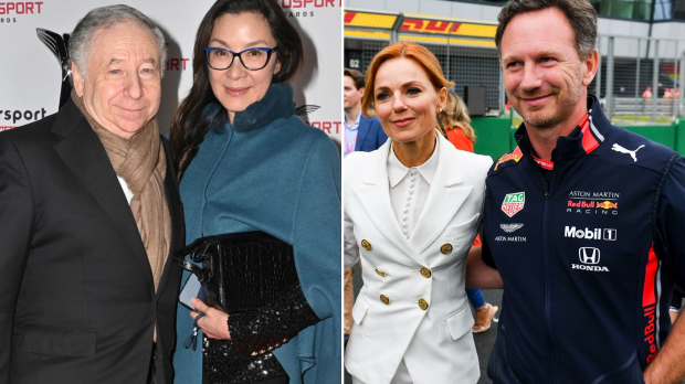 Jean Todt and Christian Horner both hit the red carpet at the Baftas with their wives.