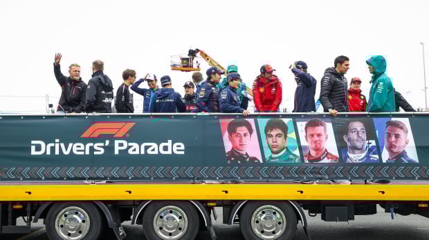 Drivers Parade at Zandvoort in 2023