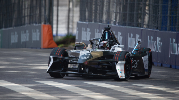 Evans goes from last to first in Brazil