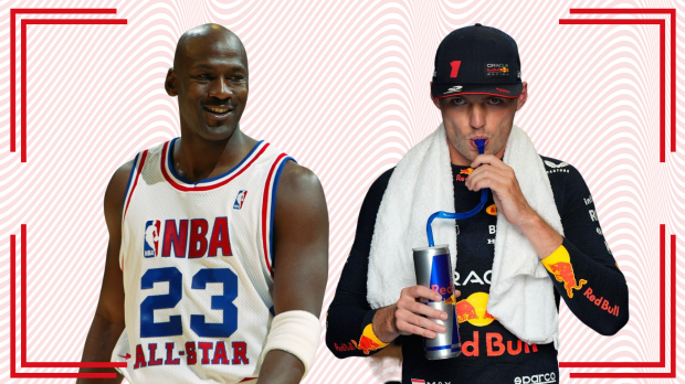 Michael Jordan and Max Verstappen