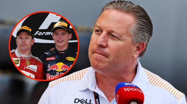 Brown, Verstappen, Raikkonen