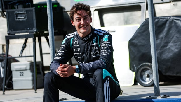 George Russell, Mercedes, Bahrain, 2026