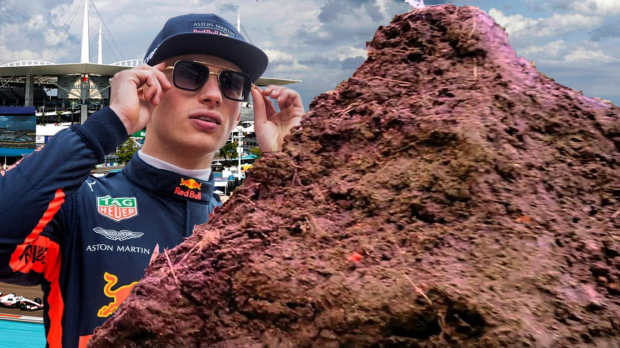 Max Verstappen, pile of s***, Miami GP 2023