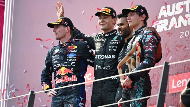 Podium in Austria — Foto: © IMAGO